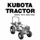 Kubota B2710 - B2901 - B7800 Operators Manual
